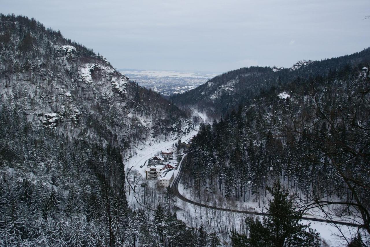 Wohlfuehlzeit Im Zittauer Gebirge Apartamento Exterior foto